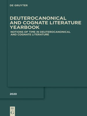 cover image of Notions of Time in Deuterocanonical and Cognate Literature